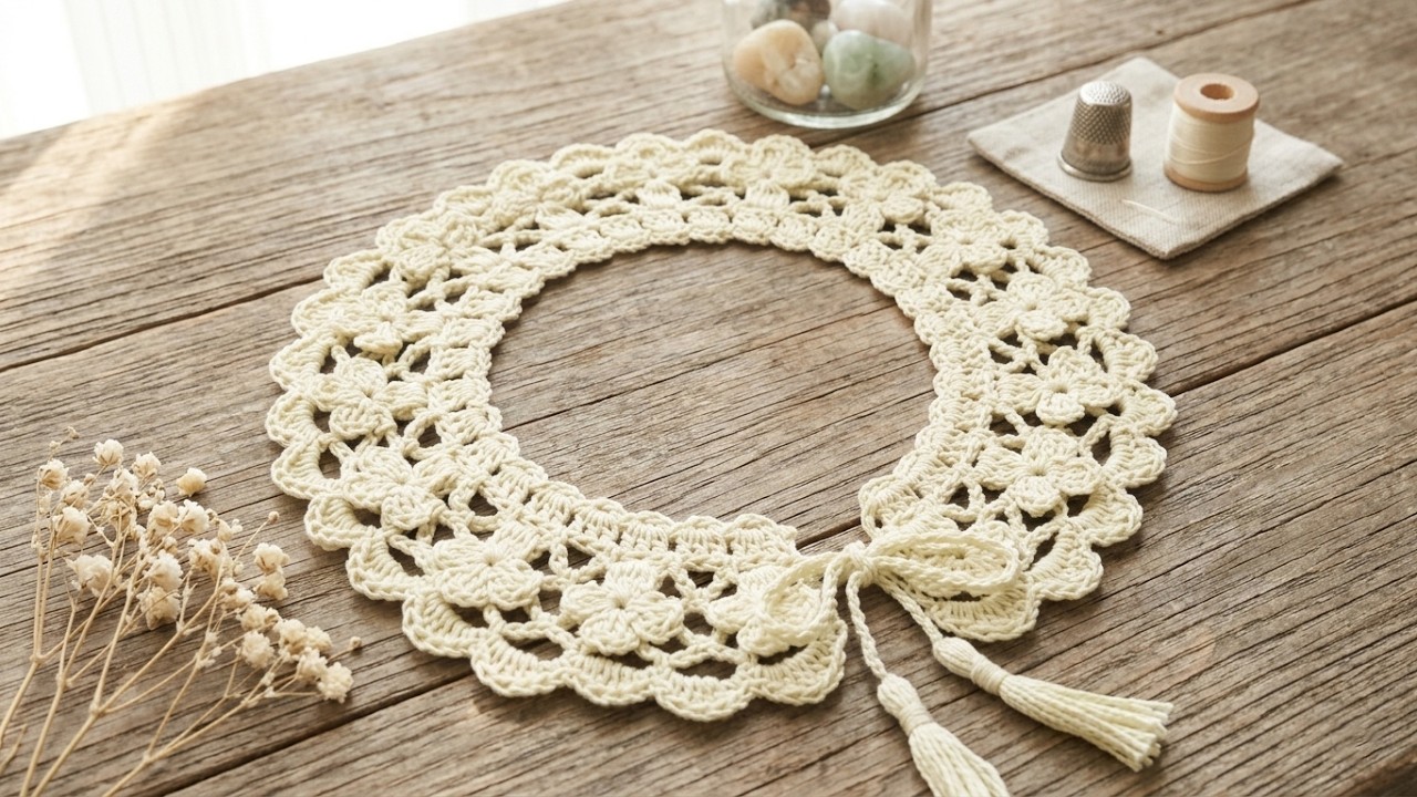 #91 Crochet collar