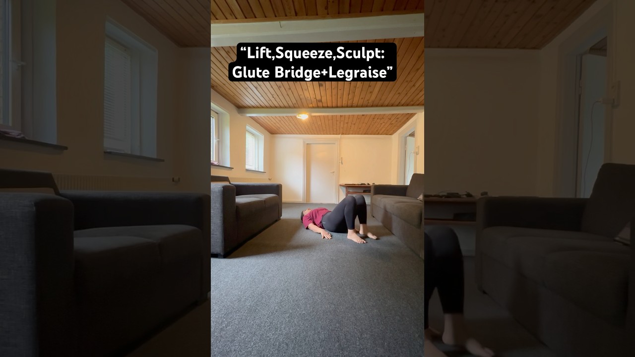 Glute bridge Leg Raise