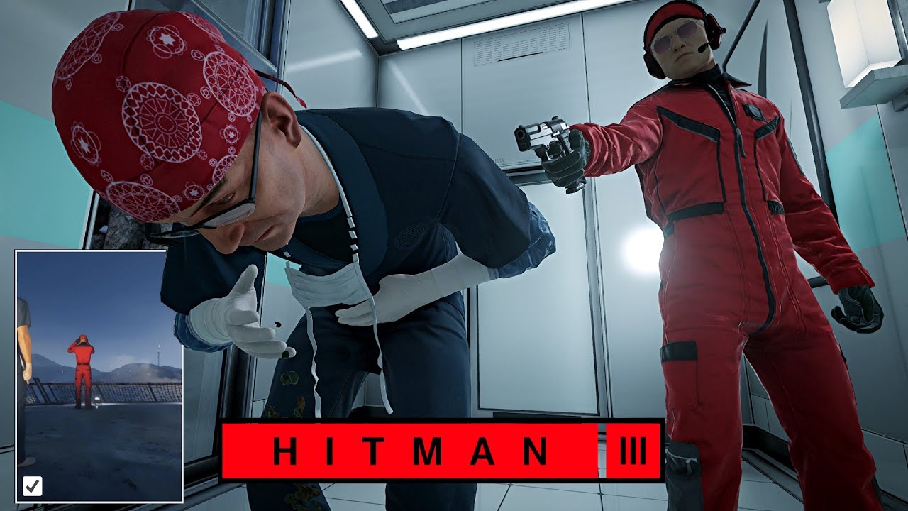 HITMAN 3 LA TÉNACITÉ YUUMA - ASSASSIN SILENCIEUX ESCALADE  NIVEAU 1 A 5 TUTO