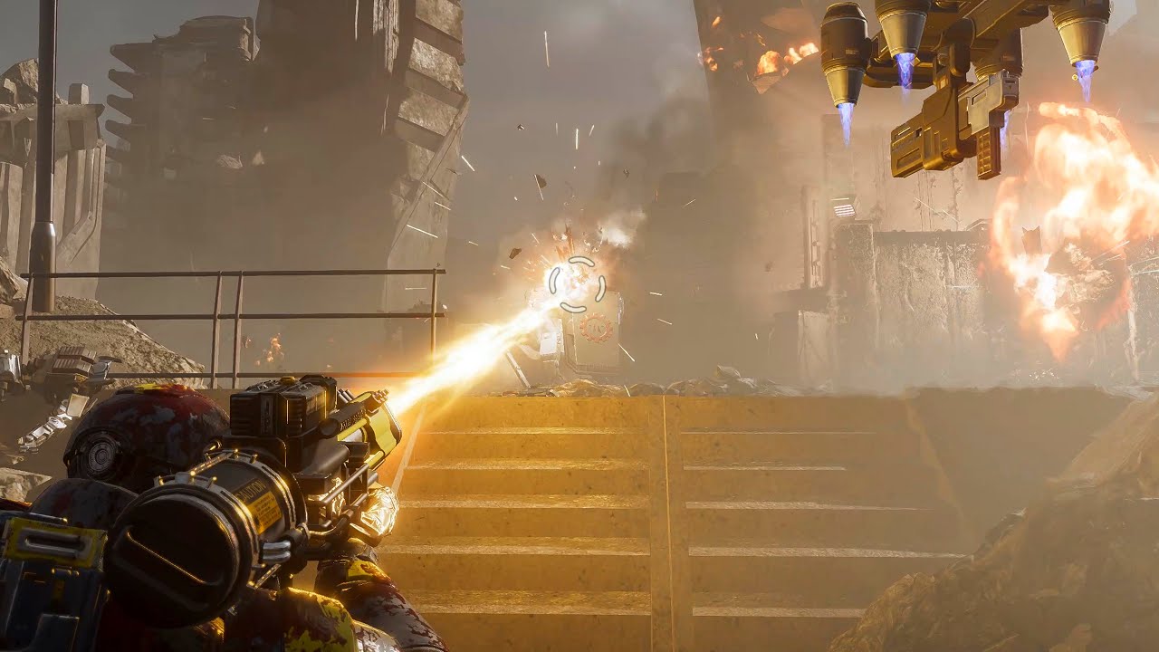 Battle with Automatons - Super Helldive Difficulty - 4K Quality - Helldivers 2