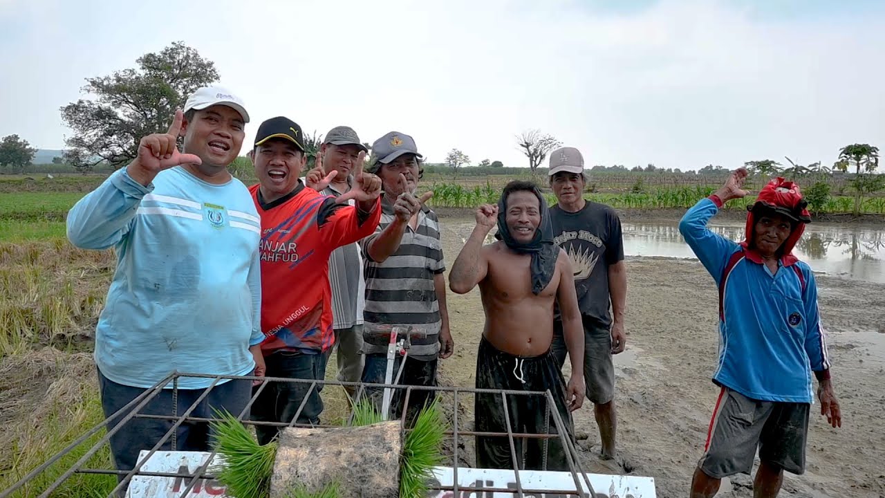 APLIKASI "MESIN TANAM PADI JARWO". DESA DUMPI AGUNG KEC. KEMBANG BAHU LAMONGAN