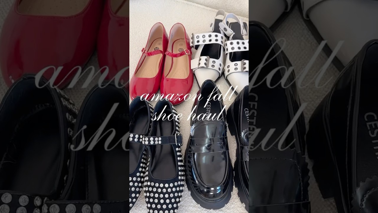 Amazon Fall Shoe Haul 