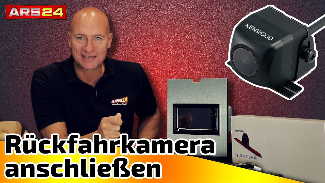 Rückfahrkamera am Autoradio anschließen | Tutorial | ARS24
