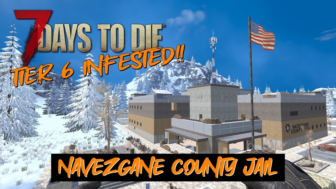 Navezgane County Jail - Tier 6 Infested: 7 Days to Die
