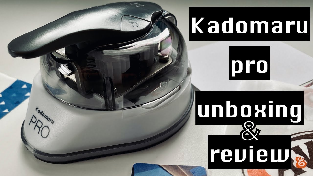 Kadomaru Pro 3way corner cutter unboxing and review!  I love this thing!!!