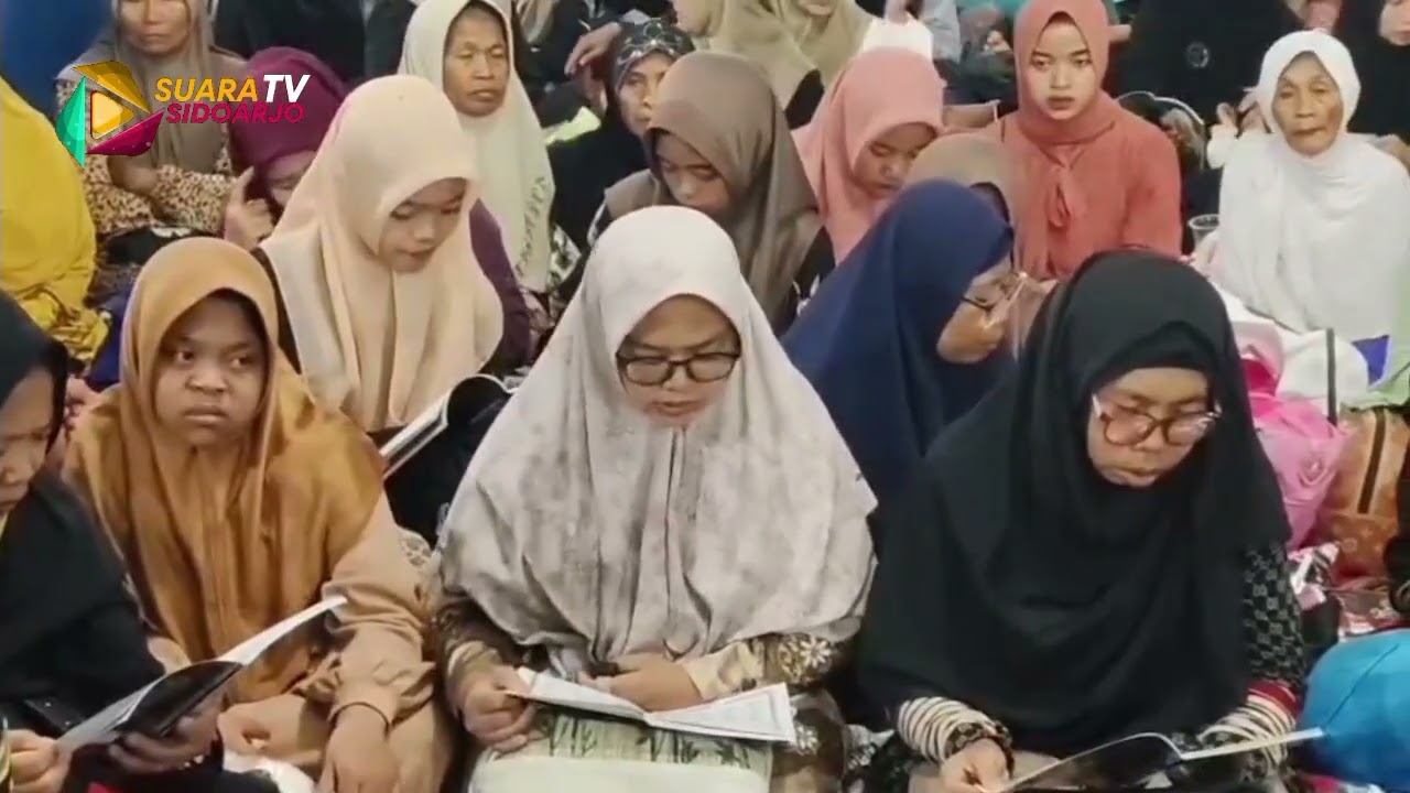 Ribuan Jamaah Istighotsah & Sholawat di Ponpes An Nur Daruz Zahro Krian