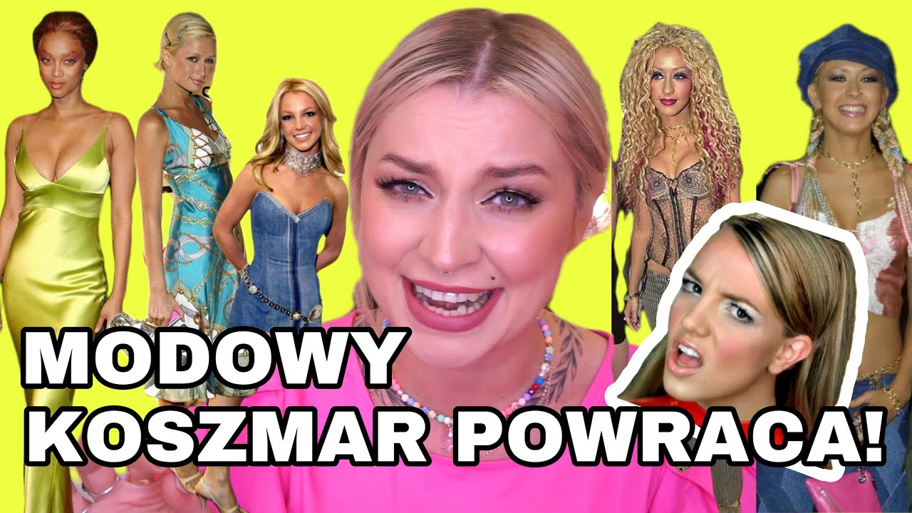 🔴 OMG🙈 LATA 2000 W NATARCIU! Y2K - NAJGORSZA MODA POWRACA! KINGA ThePinkRook