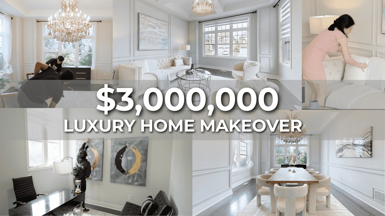 How We Staged A 3 Million Luxury Home | Home Styling Transformation
