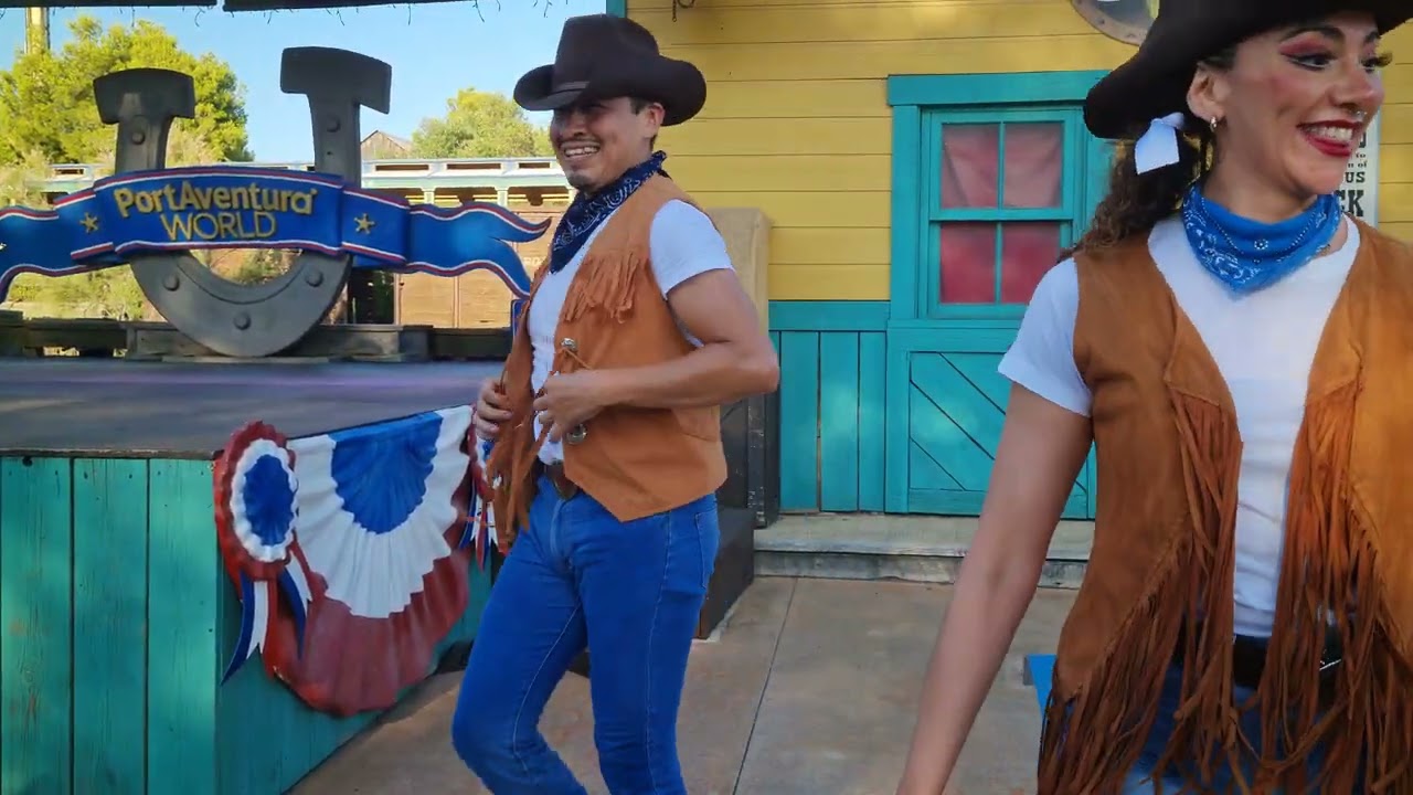 MOONRIDE MUSIC NIGHTS PORTAVENTURA 2-08-25  Line dance Penitence Station 