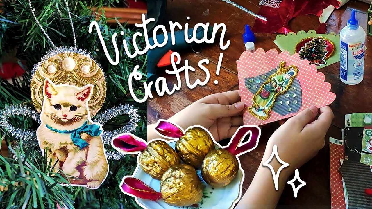 A Victorian Christmas | 5 Easy Vintage Ornaments✨