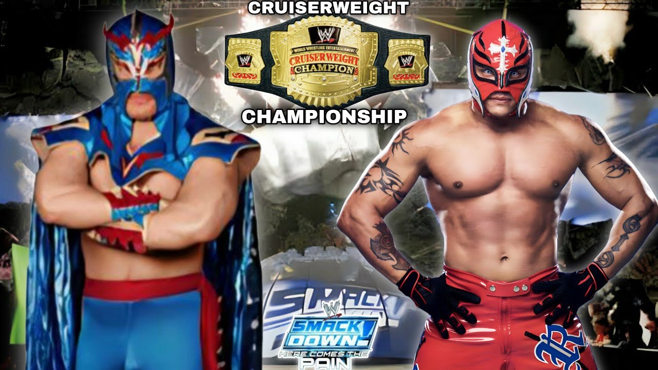 WWE Rey Mysterio vs Ultimo Dragon Cruiserweight Championship | SmackDown Here Comes The Pain