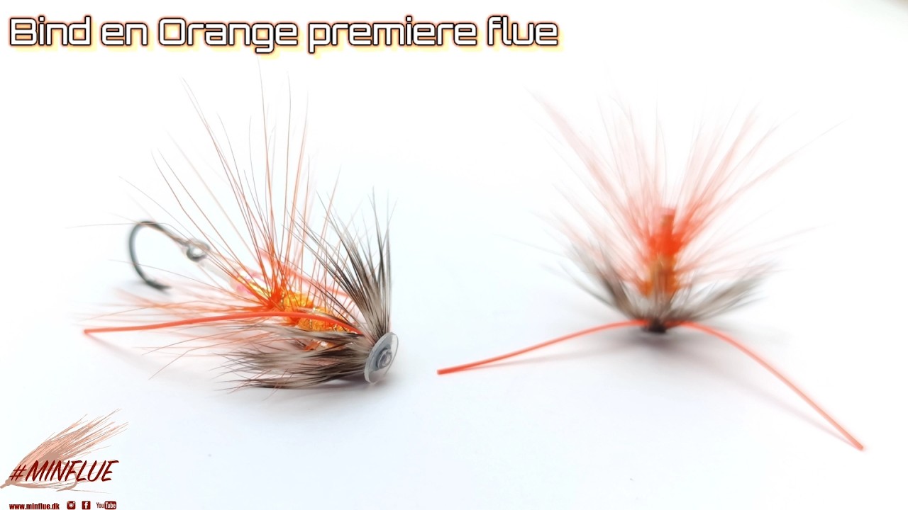 Bind en orange premiere flue - Minflue.dk uge 9