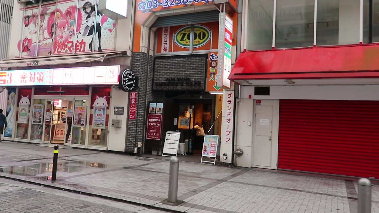 Walking the main street of Akihabara, Chiyodaku, Tokyo, Japan