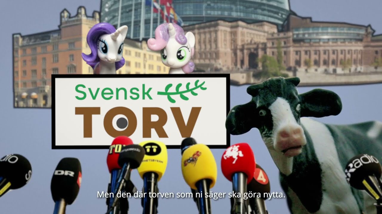 Torv &auml;r fossilt - bojkotta planteringsjord med torv!