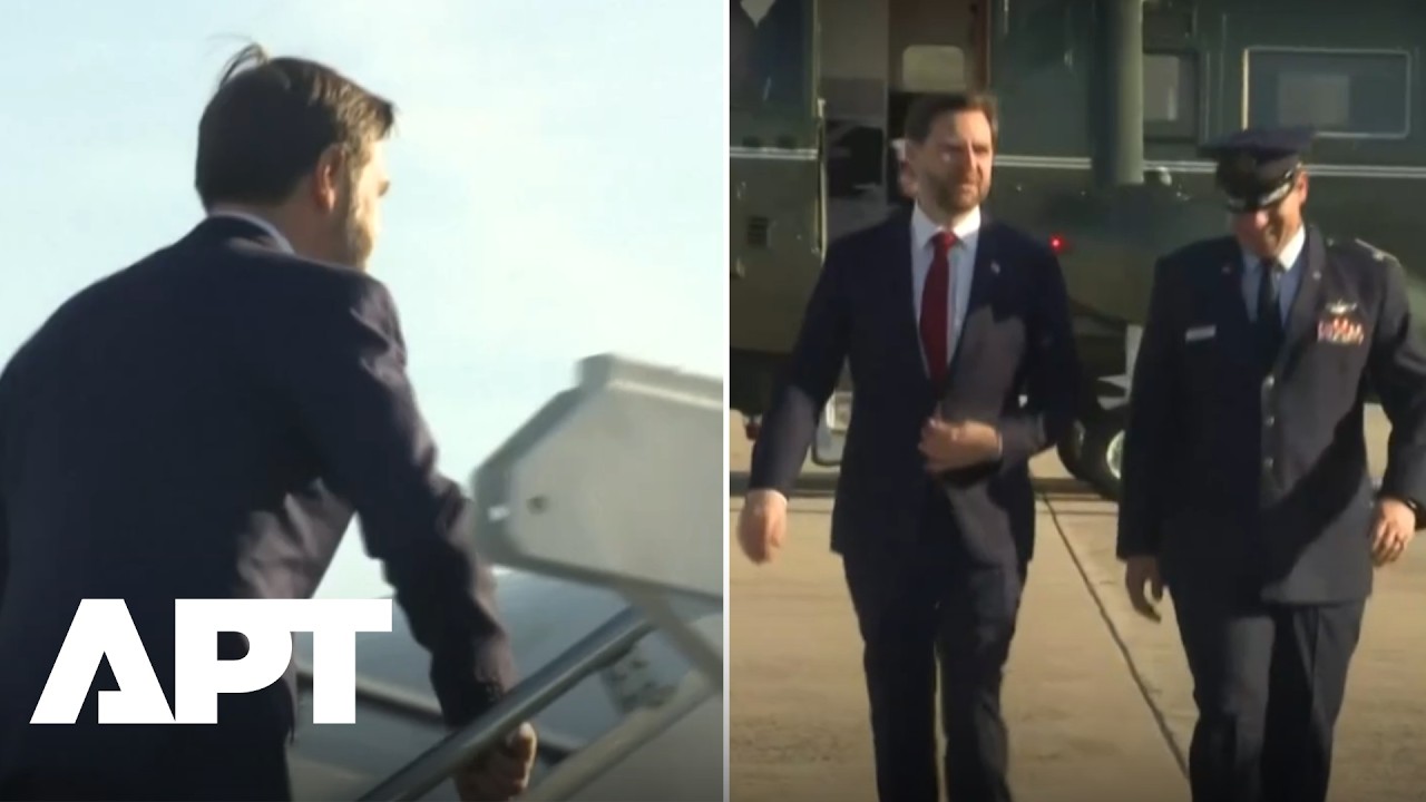 WATCH: JD Vance Departs On Air Force Two For Pakistan To Lead Iran Peace Talks | APT