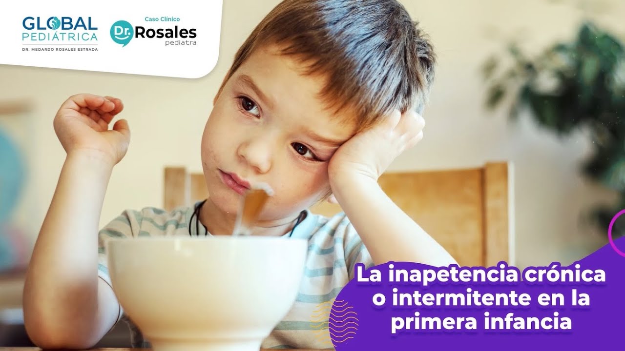 INAPETENCIA crónica o intermitente en NIÑOS ▪Dr Medardo Rosales▪