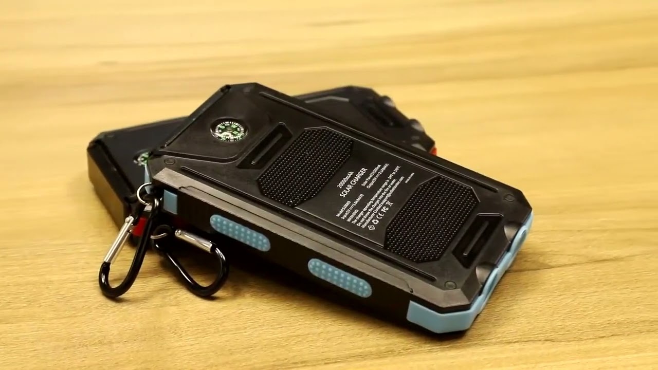 S1008D Solar power bank good for field activity