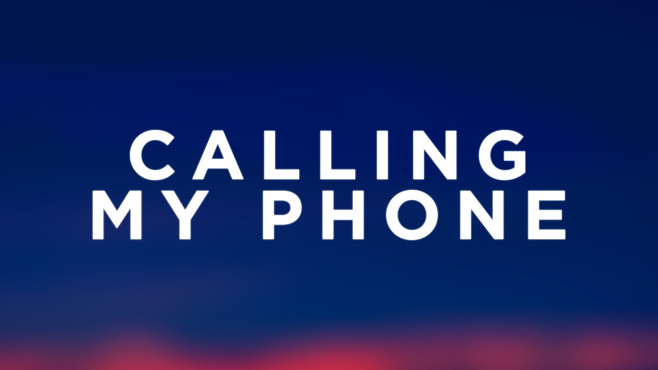 Lil Tjay, 6LACK - Calling My Phone (Lyrics)