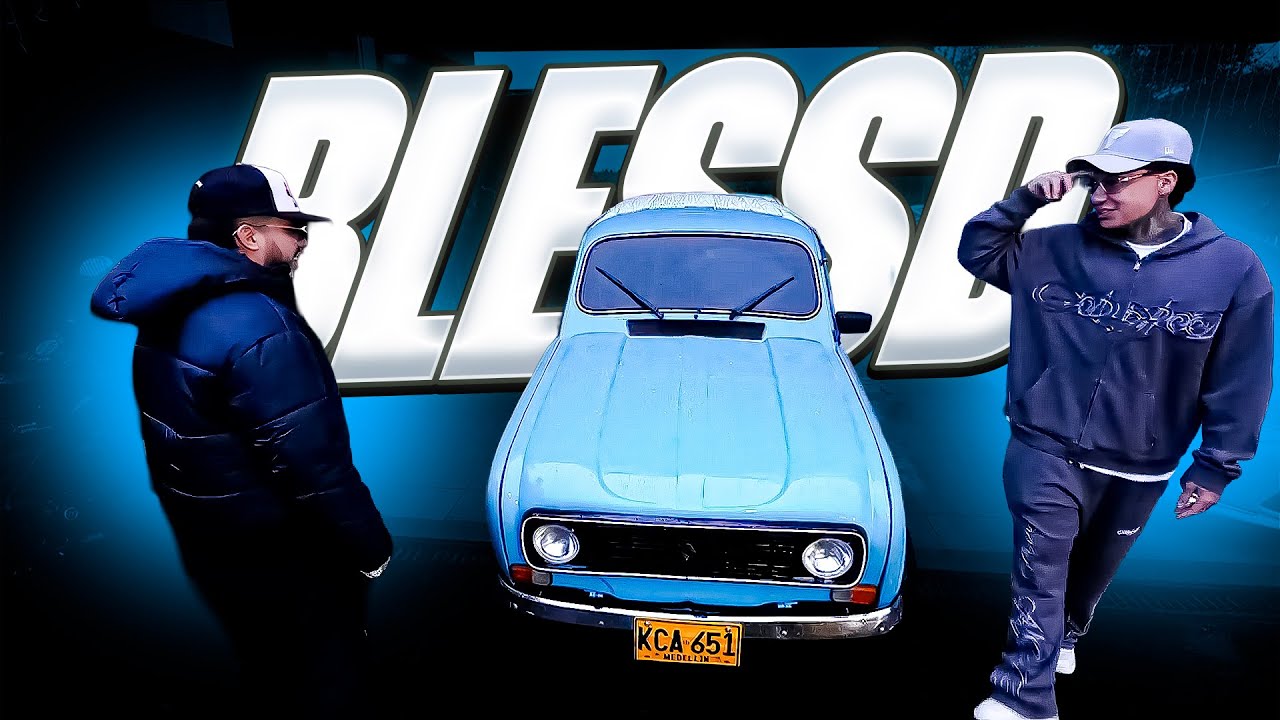 BLESSD LE MUESTRA SUS CARROS A WESTCOL