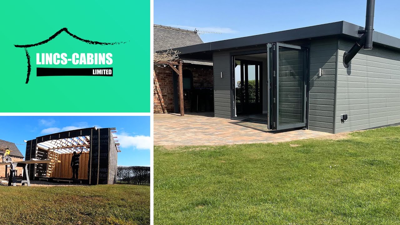 Building A Garden Room in 2 minutes!