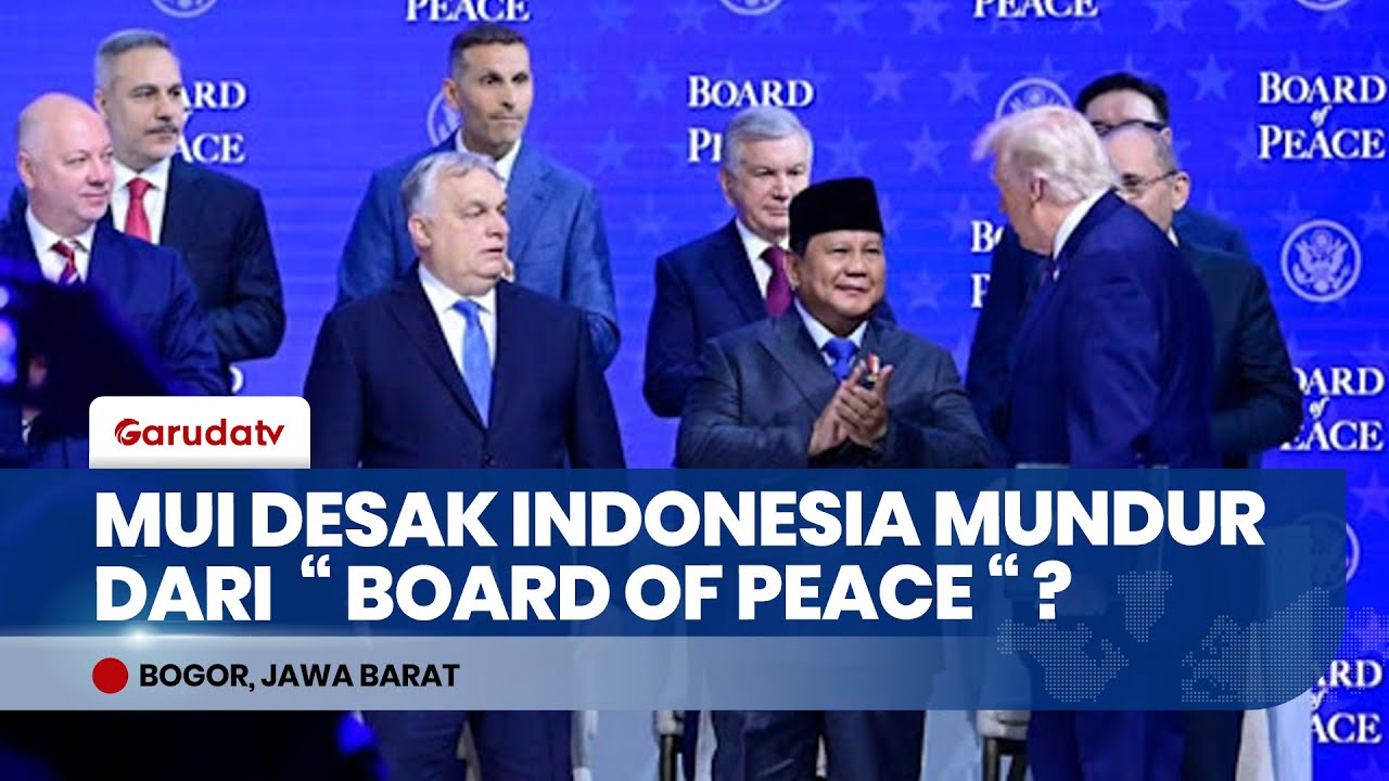 MUI Desak Indonesia Mundur Board of Peace. Ini Kata Mensesneg Prasetyo Hadi