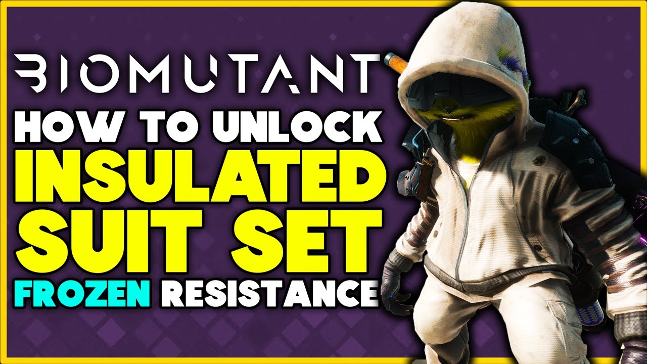 Biomutant - How to Unlock Insulated ANTI-COLD Suit // MAX COLD RESISTANCE