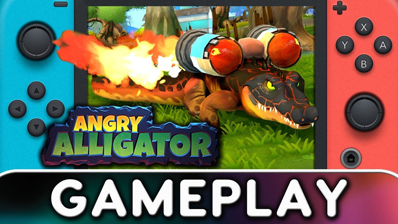 Angry Alligator | Nintendo Switch Gameplay