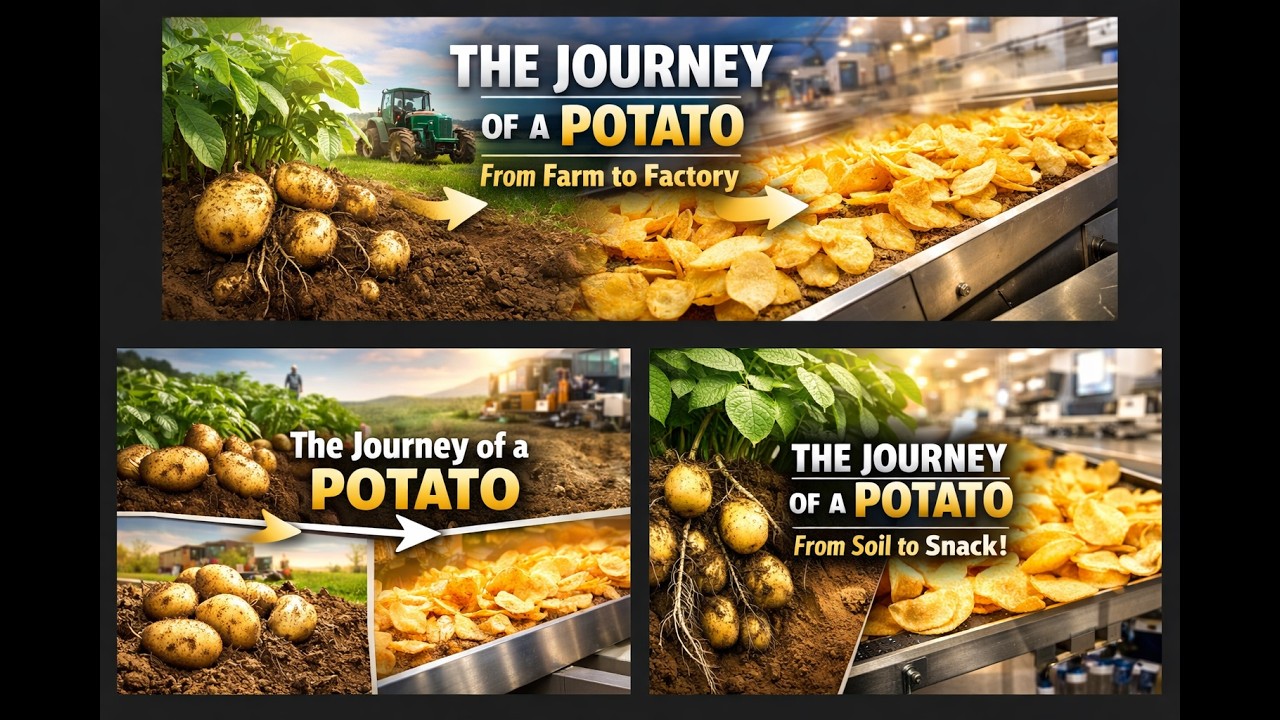 JOURNEY FROM POTATO TO SNACKS