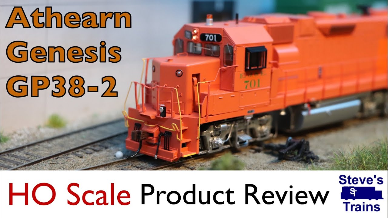 The Athearn Genesis GP38-2 HO Scale Locomotive with DCC and Tsunami 2 Sound