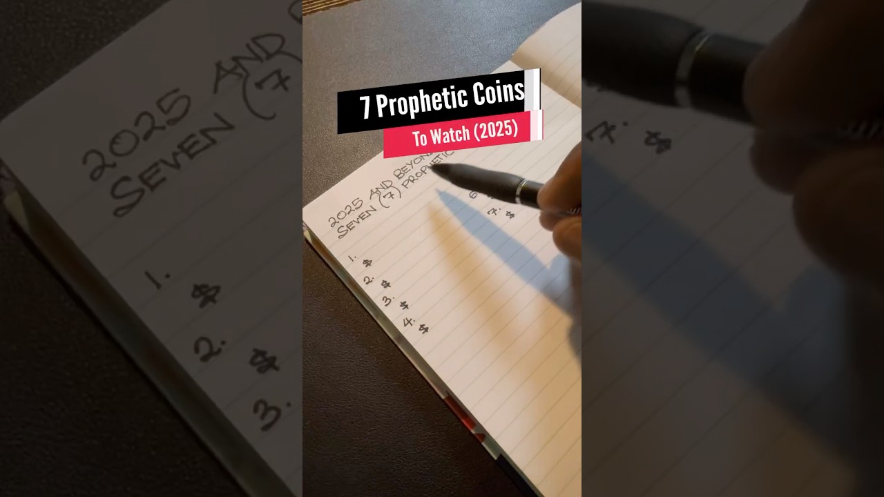 Seven (7) prophetic crypto coins to watch for 2025 and beyond