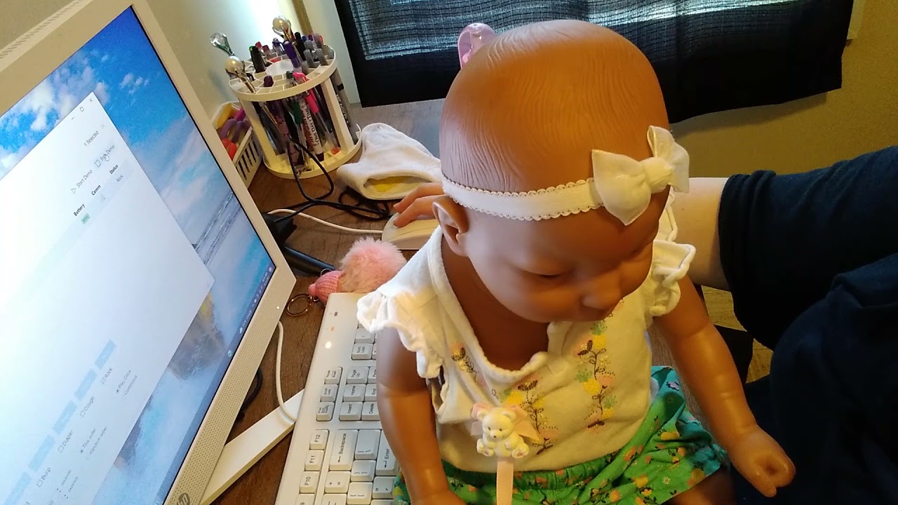 real care baby cries demo video