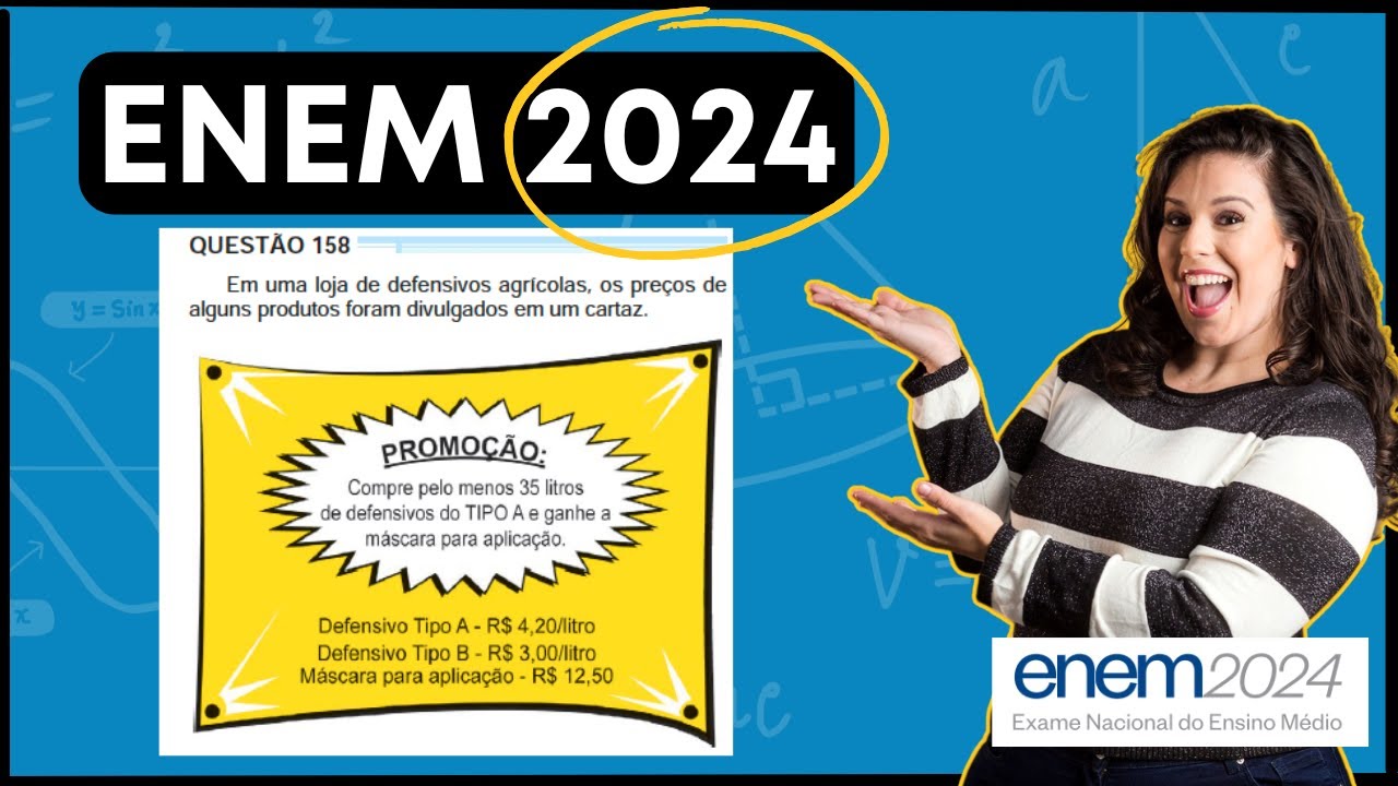 ENEM 2024 | Em uma loja de defensivos agrícolas