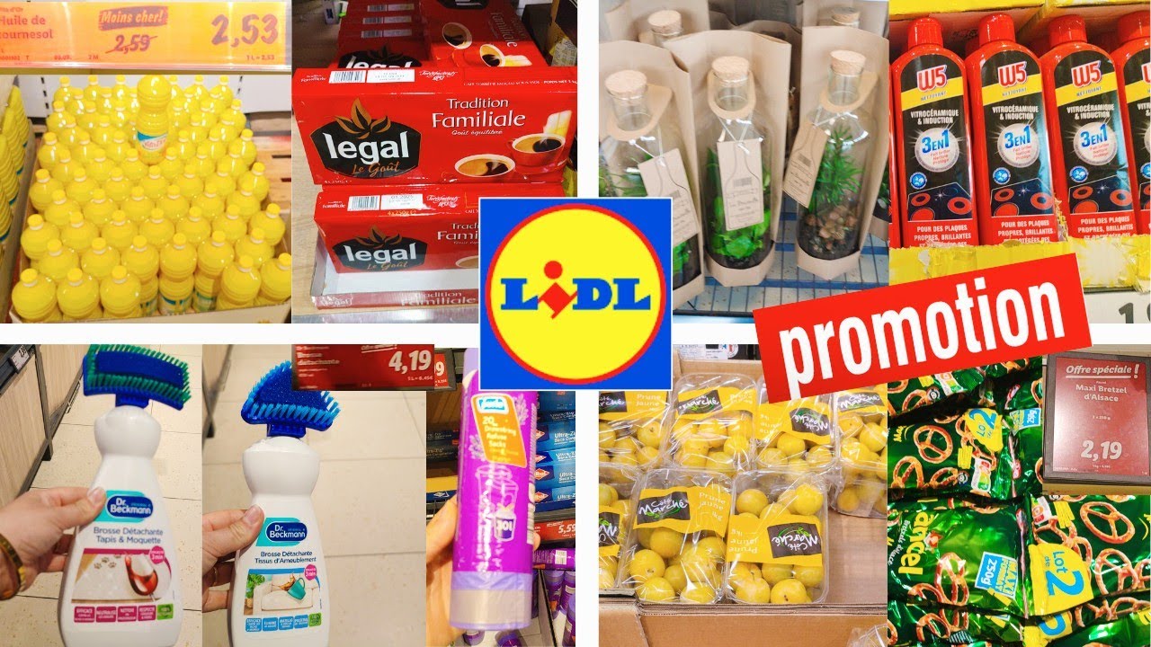 LIDL ARRIVAGE PROMOTIONS ALIMENTAIRE & OFFRES SP&Eacute;CIALES  #promo #lidl