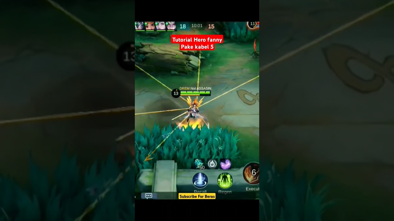 Namatin Mobile Legends tapi Fanny Dereame only