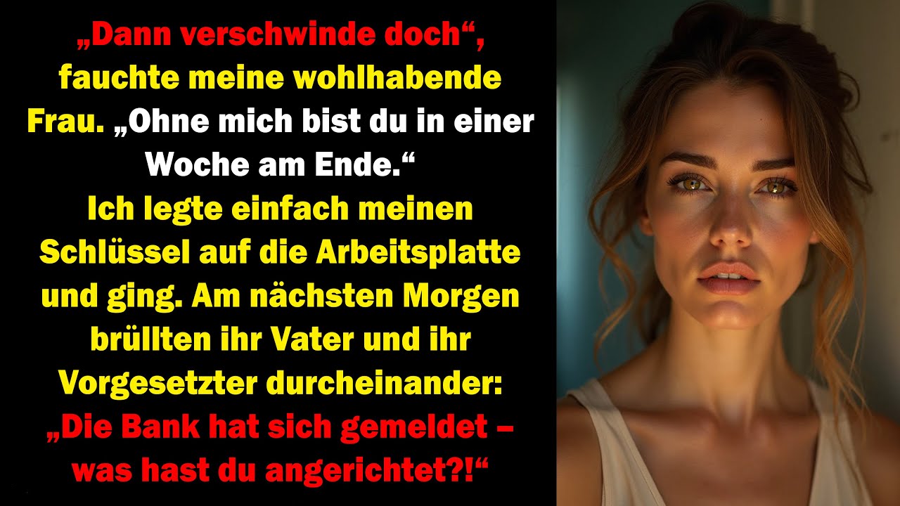 MEINE REICHE FRAU BENUTZTE MICH ALS STROHMAN – BIS ICH DIE WAHRHEIT FAND