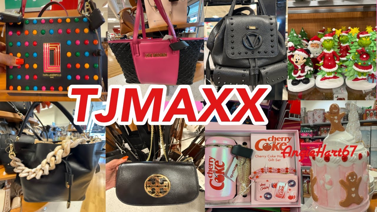 TJMAXX 🎄NEW VIRALS FINDS # handbags.#shopwithme #Christmasdecors
