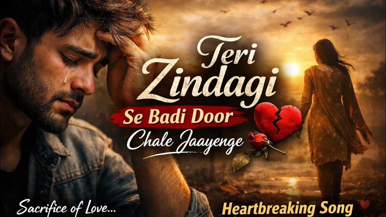 Teri Zindagi Se Badi Door Chale Jaayenge 💔 | New Sad Song 2026 | Emotional Heartbreak Song
