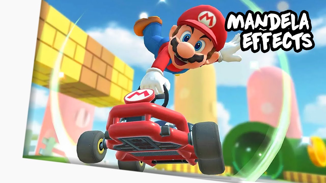 Эффект Манделы в Mario Kart Blue Shell