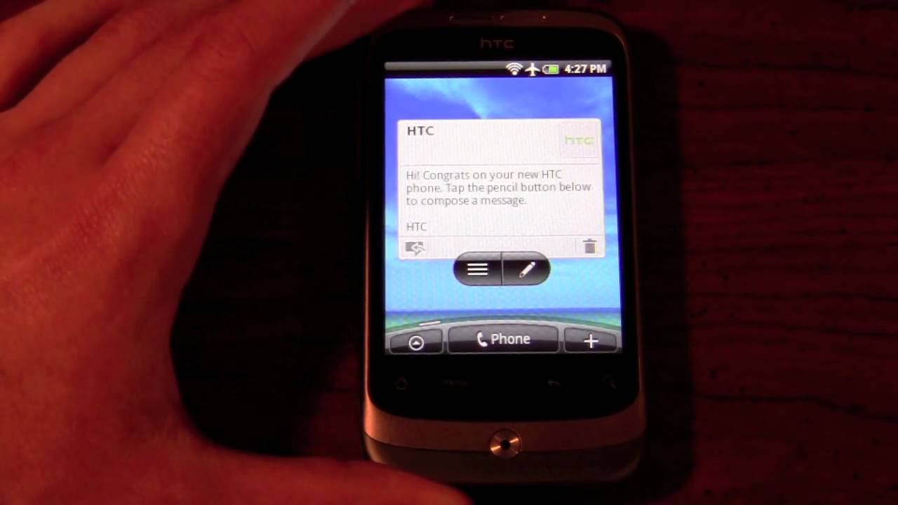 HTC Wildfire Software Overview Part 1 | Pocketnow