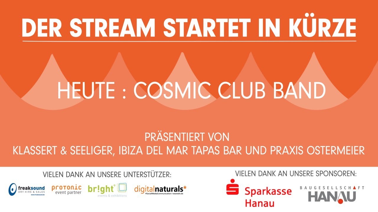 #HANAUDAHEIM - Das Online-Festival - Cosmic Club Band