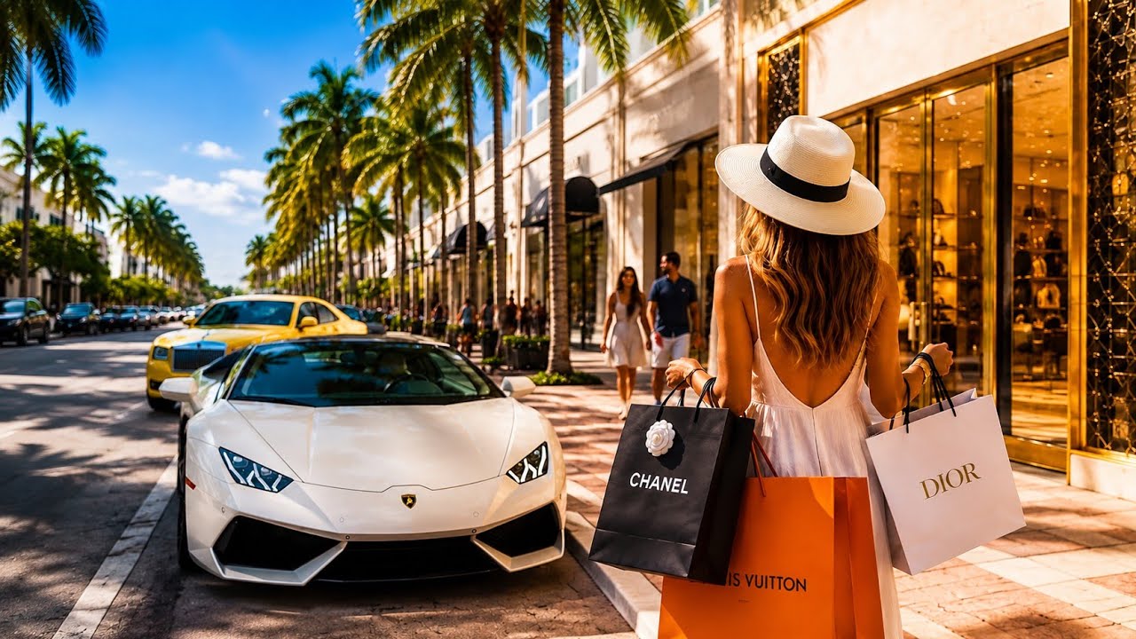 Miami Lincoln Road Walking Tour 🇺🇸 | Florida&rsquo;s Most Famous Shopping Street | 4K HDR