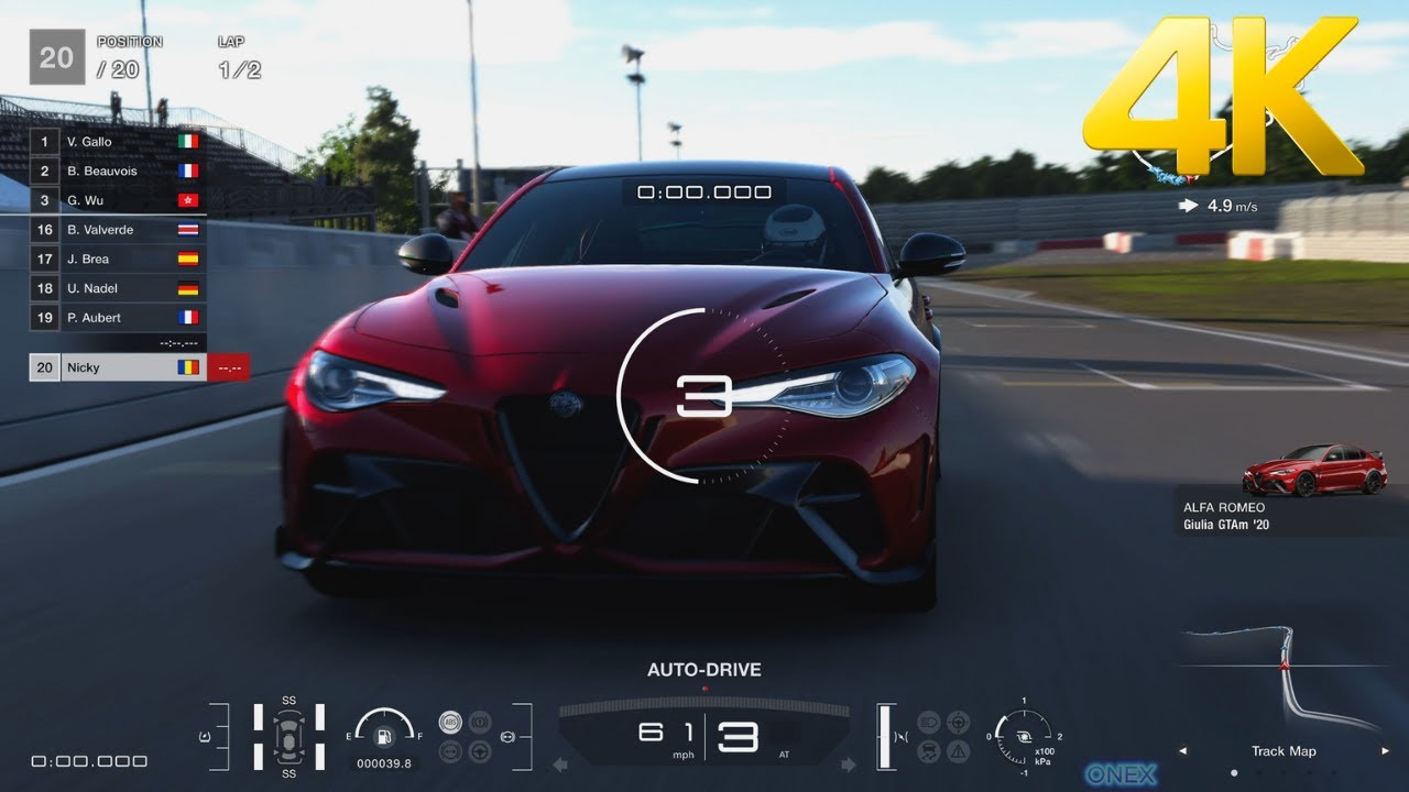 Gran Turismo 7: Alfa Romeo Giulia GTAm Gameplay | 4K 60FPS