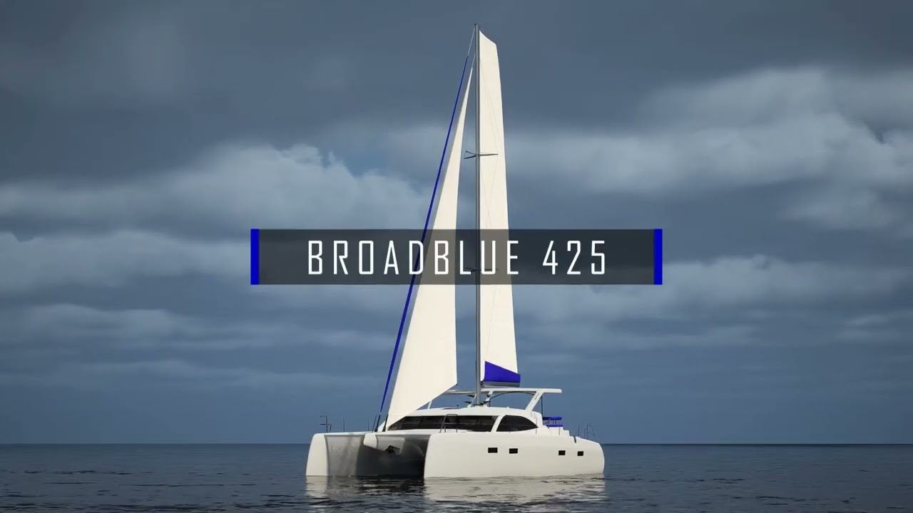 New Broadblue 425 Catamaran Launch