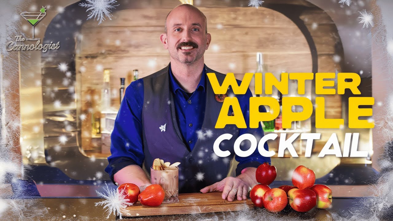 🍎❄️ WINTER APPLE COCKTAIL | Cozy, Balanced, Cold-Weather Sips