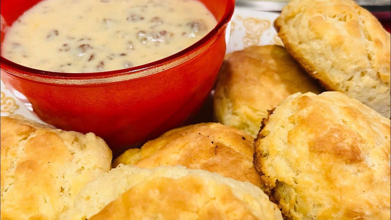Biscuits n Sausage Gravy