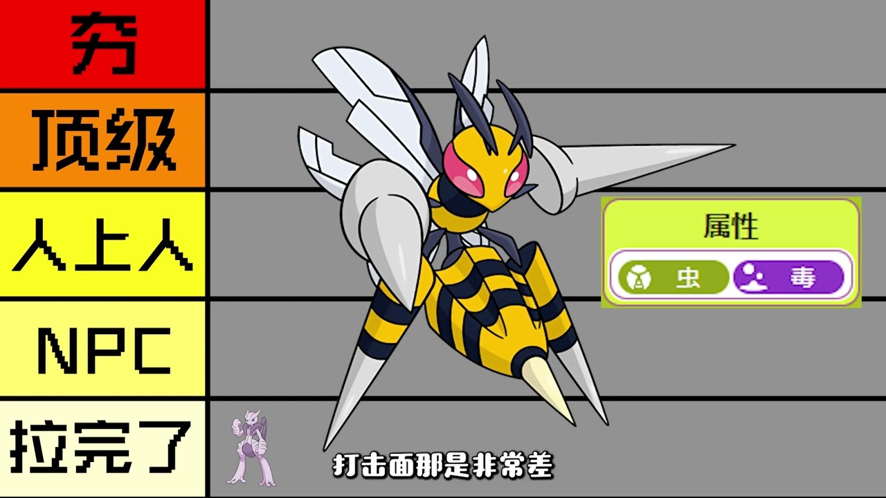 評價Mega後最弱的寶可夢（1）