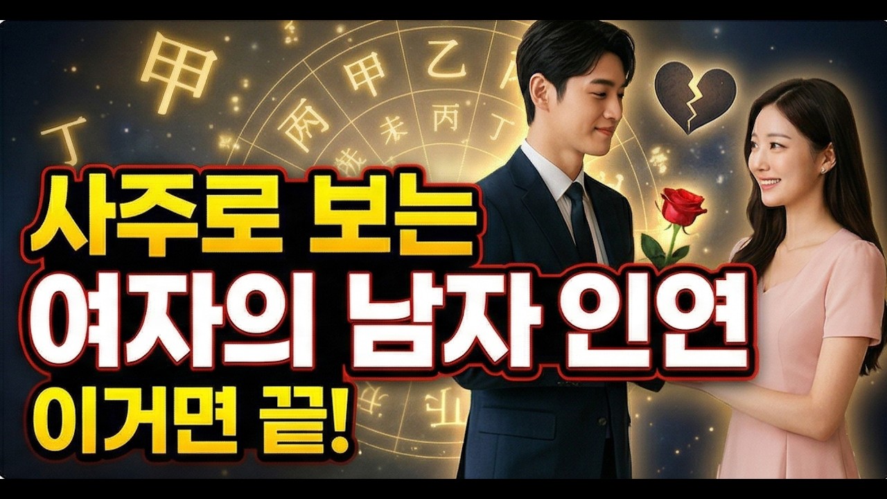 여자 사주 1초만에 보는 남자 인연