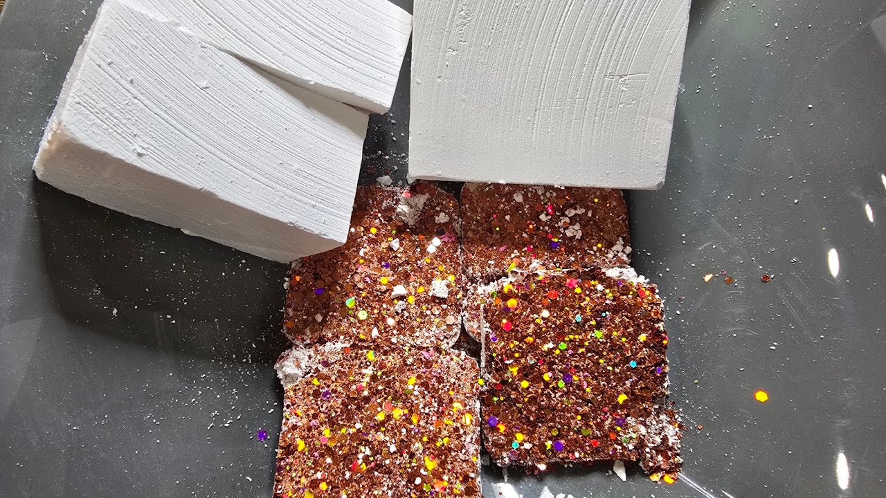 Glitter Cornstarch Crunchies & 2 Fresh PNP Blocks 🧡🤍