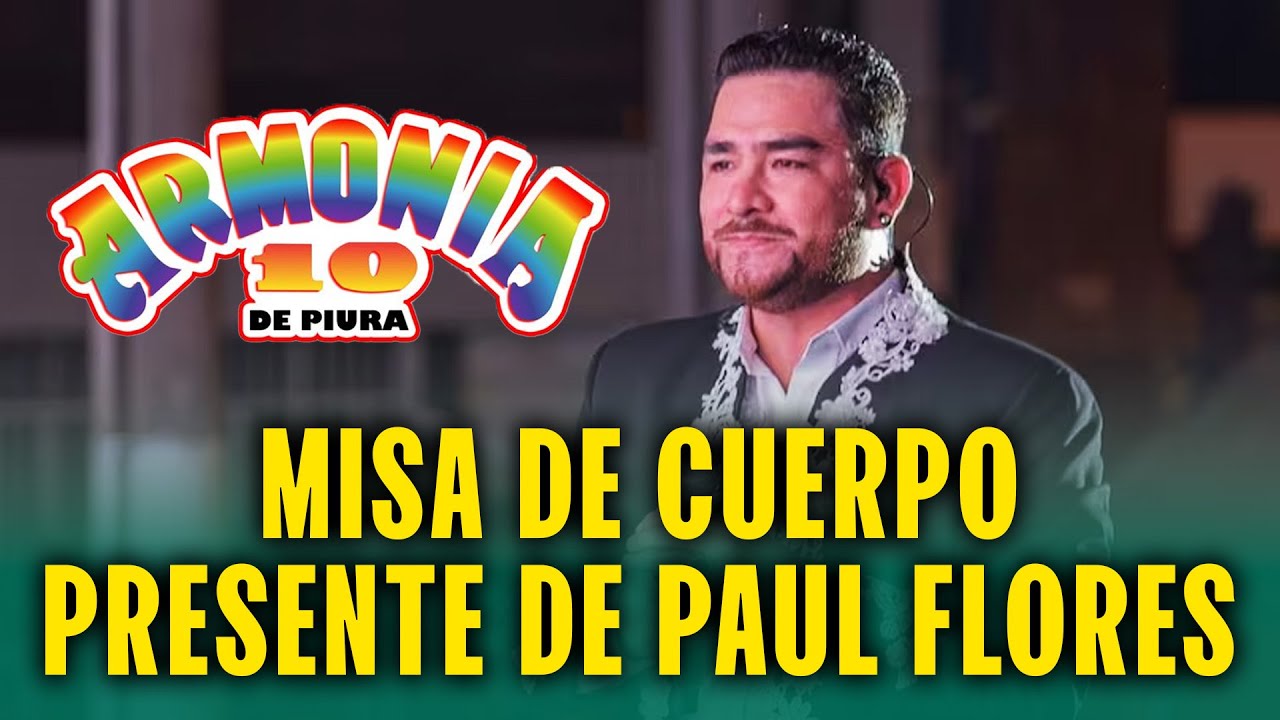 PAUL FLORES: TRASLADAN AL CUERPO DE 