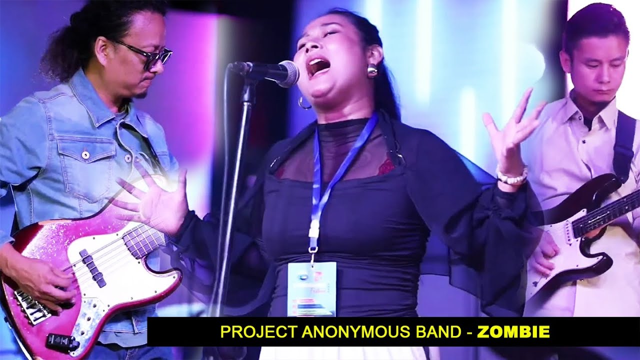 PROJECT ANONYMOUS BAND - Zombie (cover) Live at Cosmos Musika Naamai Zho | IMS Live